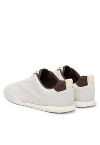 Calvin Klein Sneakersy Low Pro Runner Refl Mesh Sue HW0HW03100 Kremowy. Kolor: kremowy. Materiał: zamsz, skóra #5