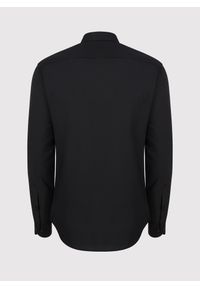 Pako Lorente - PAKO LORENTE – Męska elegancka koszula w kolorze czarnym. Okazja: na ślub cywilny, na wesele. Kolor: czarny. Materiał: bawełna. Długość rękawa: długi rękaw. Długość: długie. Wzór: gładki. Styl: elegancki #5