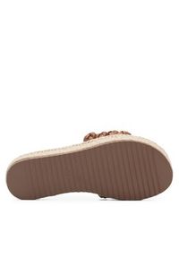 DeeZee Espadryle INCREDIBLE KL-E8875-2 Brązowy. Kolor: brązowy. Materiał: syntetyk