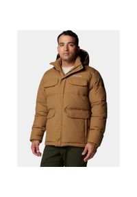 columbia - Kurtka Zimowa Męska Columbia Landroamer Puffer. Kolor: brązowy. Sezon: zima. Sport: turystyka piesza
