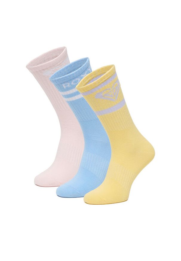Roxy Skarpety CEO_AS_ROXY_11_W_AW25 (3-PACK) Kolorowy. Materiał: materiał, bawełna. Wzór: kolorowy
