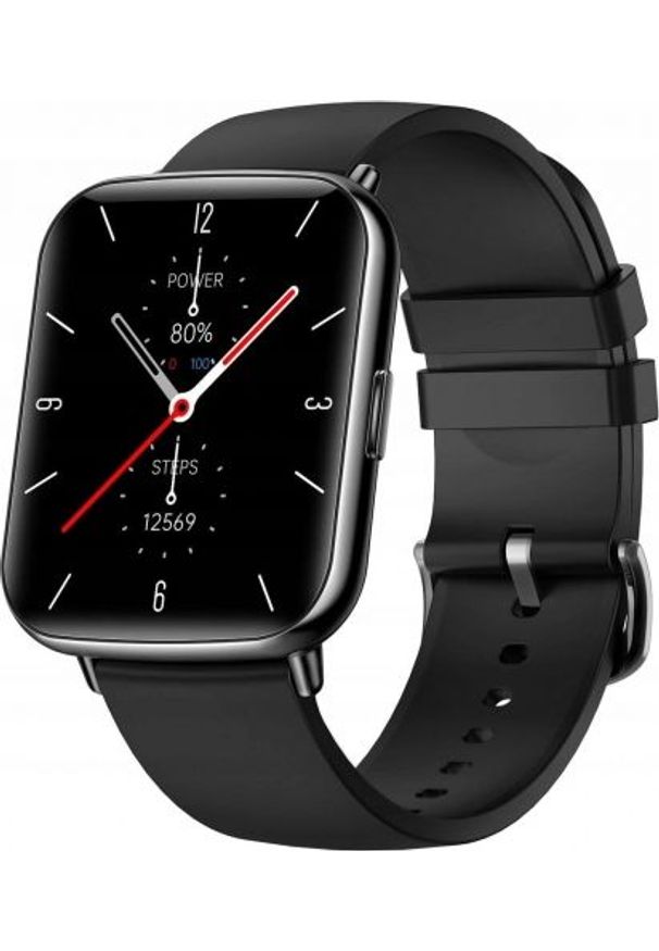 Smartwatch Bemi KIX2 Czarny. Rodzaj zegarka: smartwatch. Kolor: czarny
