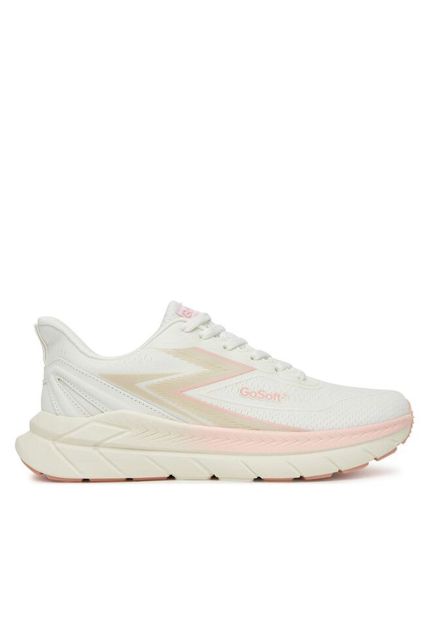 Sneakersy Go Soft. Kolor: beżowy