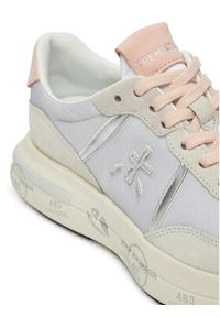 Premiata Sneakersy CASSIE VAR 7387 Szary. Kolor: szary. Materiał: zamsz, skóra #5