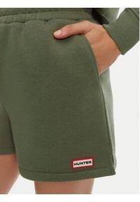 Hunter Szorty sportowe Lunan HARW0058251 Khaki Regular Fit. Kolor: brązowy. Materiał: bawełna #3