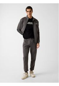 Guess Spodnie materiałowe 146279 Szary Regular Fit. Kolor: szary. Materiał: materiał #2