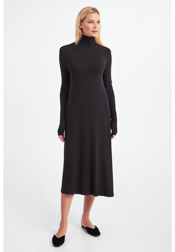 Max Mara Leisure - SUKIENKA CALLAS MAX MARA LEISURE. Materiał: dzianina, prążkowany. Typ sukienki: proste. Długość: midi
