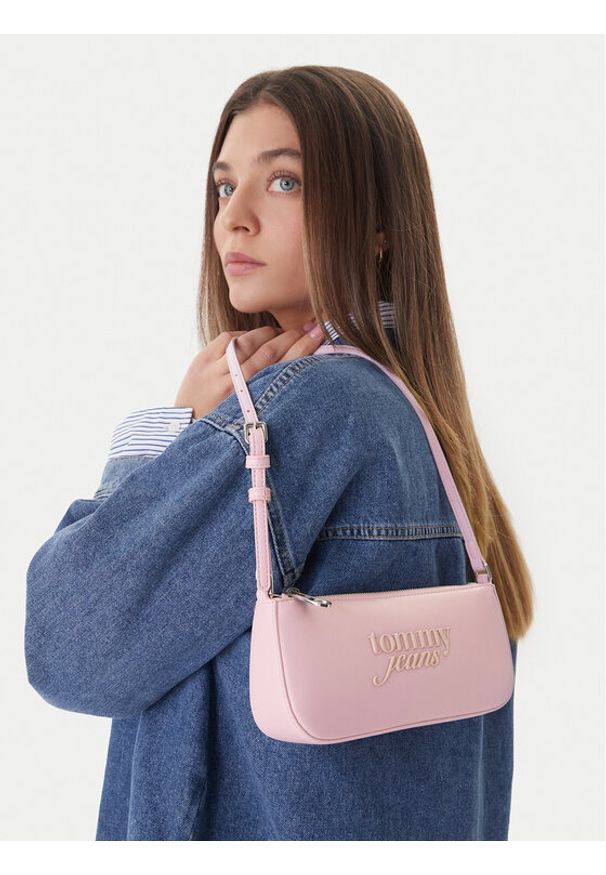 Tommy Jeans Torebka Tjw Must Shoulder Bag AW0AW18449 Różowy. Kolor: różowy