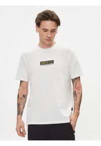 Replay T-Shirt M6755.000.2660 Biały Regular Fit. Kolor: biały. Materiał: bawełna