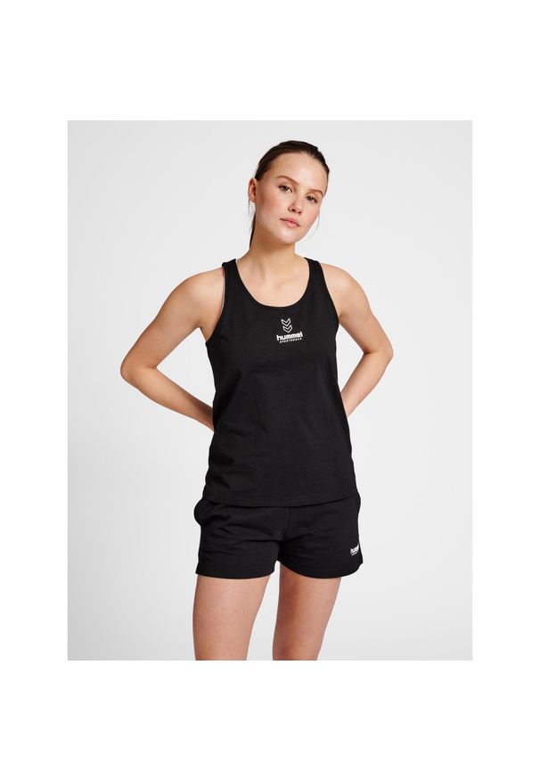 Damski tank top Hummel GC Val. Kolor: czarny. Długość rękawa: bez rękawów. Sport: fitness