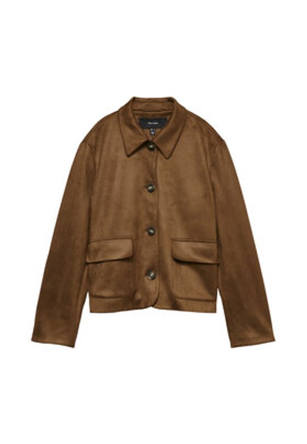 Vero Moda Kurtka przejściowa Jose Kelly 10338632 Brązowy Regular Fit. Kolor: brązowy. Materiał: syntetyk
