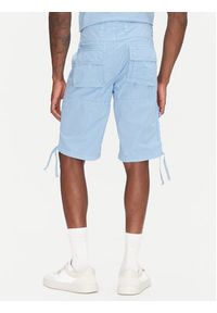 Aeronautica Militare Szorty materiałowe 251BE041CT1122 Błękitny Regular Fit. Kolor: niebieski. Materiał: bawełna #5