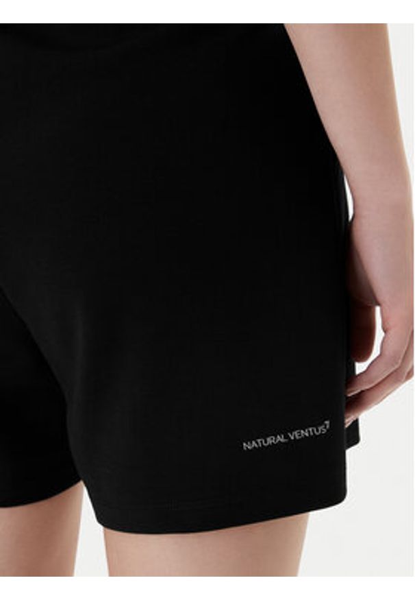 EA7 Emporio Armani Szorty sportowe 7W001153 AF12501 UC001 Czarny Regular Fit. Kolor: czarny. Materiał: syntetyk