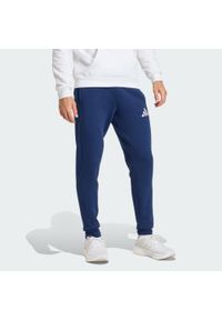 Adidas - Spodnie dresowe Entrada 26. Kolor: niebieski, biały, wielokolorowy. Materiał: dresówka. Sport: piłka nożna #1