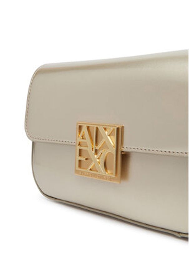 Armani Exchange Torebka XW002170 AF21362 U1046 Złoty. Kolor: złoty. Materiał: skórzane