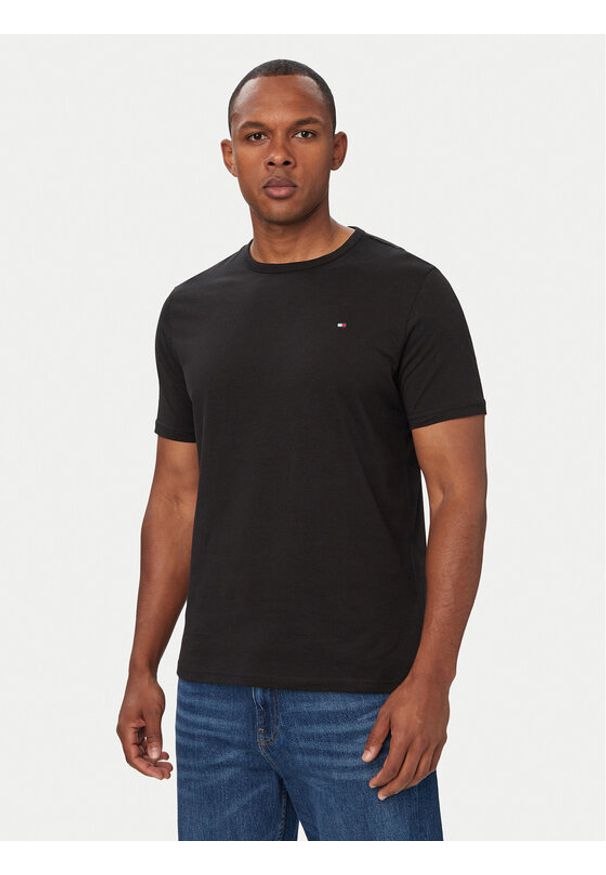 TOMMY HILFIGER - Tommy Hilfiger Komplet t-shirtów UM0UM03870 Czarny Regular Fit. Kolor: czarny. Materiał: bawełna