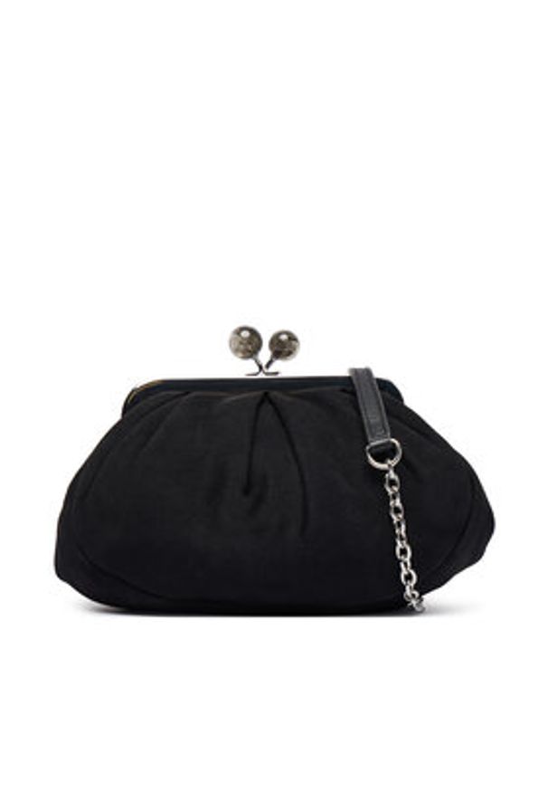 Weekend Max Mara Torebka 2615511014650 Czarny. Kolor: czarny. Materiał: zamszowe, skórzane