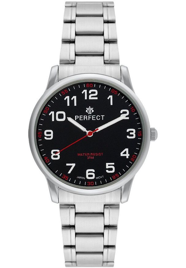 Zegarek Perfect R417N-11 męski klasyczny czytelny 40 mm .. Styl: klasyczny