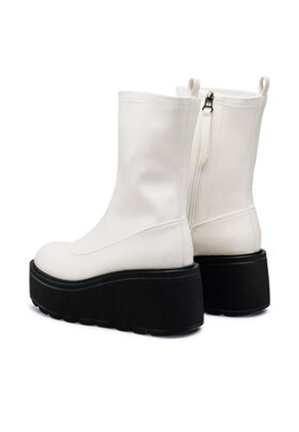 Jenny Fairy Botki LS5796-02A Biały. Kolor: biały. Materiał: skóra