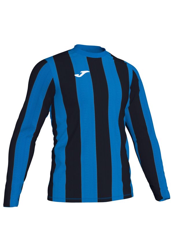 Koszulka do piłki nożnej męska Joma Inter z długim rękawem. Kolor: wielokolorowy, niebieski, czarny. Długość rękawa: długi rękaw. Długość: długie. Sport: piłka nożna