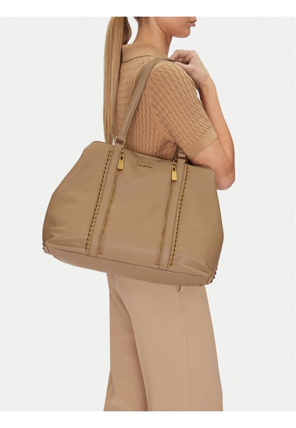 Badura Torebka Wen-30 Brązowy. Kolor: brązowy. Materiał: skórzane