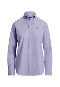 Polo Ralph Lauren Koszula 211941509003 Fioletowy Slim Fit. Typ kołnierza: polo. Kolor: fioletowy. Materiał: bawełna #5