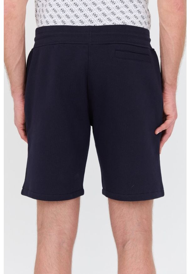 Guess - GUESS Granatowe męskie spodenki Aldwin, Rozmiar XXL. Kolor: niebieski