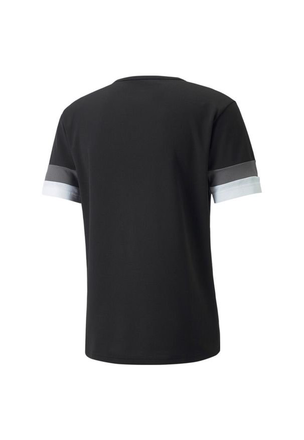 Puma - Koszulka piłkarska męska PUMA teamRISE Jersey. Kolor: czarny, szary, wielokolorowy. Materiał: jersey. Sport: piłka nożna