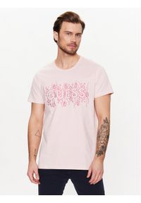 Guess T-Shirt M3GI15 K8FQ4 Różowy Regular Fit. Kolor: różowy. Materiał: bawełna #1