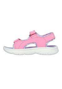 skechers - Sandały dla dziewcząt Skechers Flex Splash-Heart Galore. Kolor: różowy. Sezon: lato
