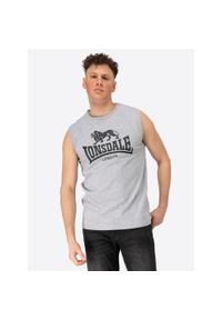 Tank top Lonsdale Regular Fit Clopton. Kolor: wielokolorowy, szary, czarny #1