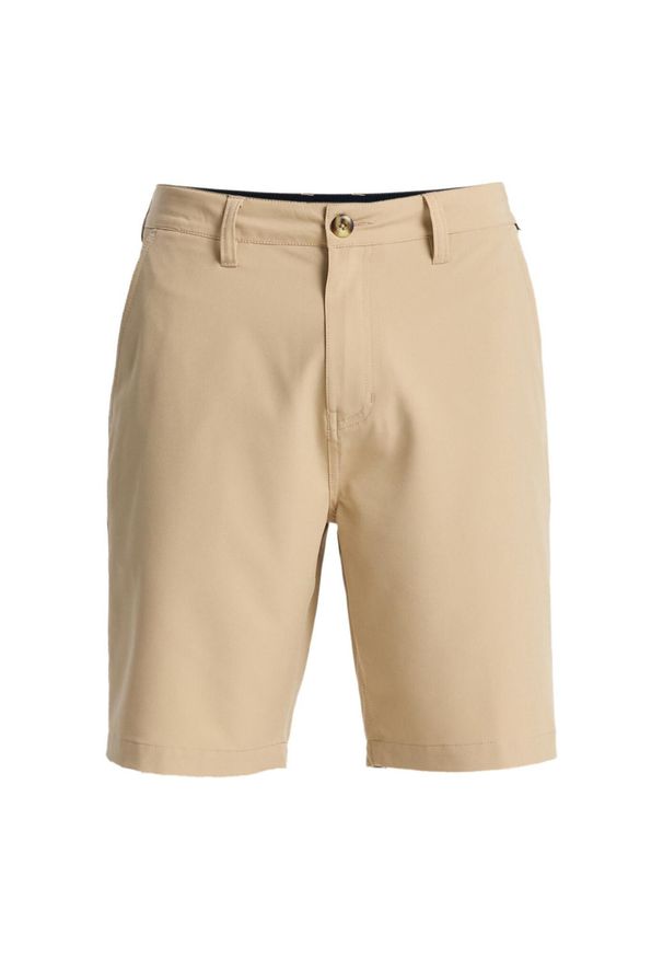 Quiksilver - Spodenki kąpielowe typu amphibian dla Mężczyzn UNION AMPH 20" Brązowy. Kolor: beżowy. Materiał: poliester, elastan, tkanina. Styl: sportowy
