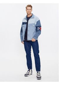 Tommy Jeans Kurtka jeansowa Aiden DM0DM16737 Niebieski Oversize. Kolor: niebieski. Materiał: bawełna #2