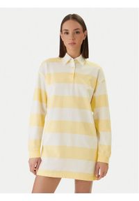 Calvin Klein Jeans Sukienka codzienna LV047F214G Kolorowy Loose Fit. Okazja: na co dzień. Materiał: bawełna. Wzór: kolorowy. Typ sukienki: proste. Styl: casual #1