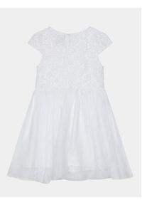 Guess Sukienka elegancka A4RK01 WFYM0 Biały Regular Fit. Kolor: biały. Materiał: wiskoza. Styl: elegancki