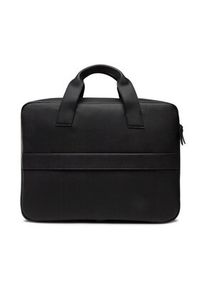 TOMMY HILFIGER - Tommy Hilfiger Torba na laptopa Essential Pu Computer Bag AM0AM09507 Czarny. Kolor: czarny. Materiał: skóra #4
