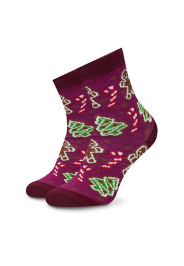 Rainbow Socks Zestaw 3 par wysokich skarpet unisex Xmas Socks Balls Mix Gifts Pak 3 Kolorowy. Materiał: materiał. Wzór: kolorowy