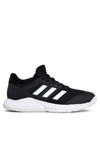 Adidas - adidas Buty halowe Court Team Bounce W FX1804 Czarny. Kolor: czarny. Materiał: materiał