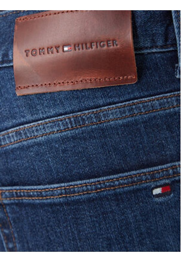 TOMMY HILFIGER - Tommy Hilfiger Jeansy Bleecker MW0MW41905 Niebieski Slim Fit. Kolor: niebieski
