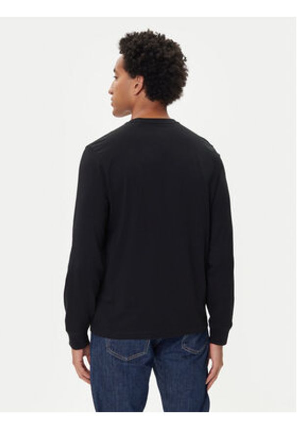 Guess Jeans Longsleeve M5BI77 K8FQ4 Czarny Regular Fit. Kolor: czarny. Materiał: bawełna. Długość rękawa: długi rękaw