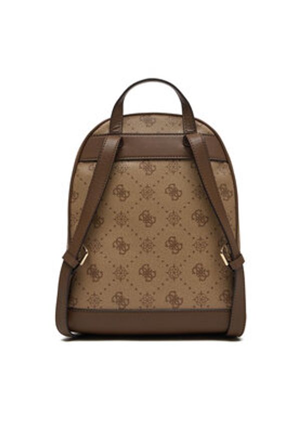 Guess Plecak Silia Travel TWGP98 90032 Beżowy. Kolor: beżowy. Materiał: skóra