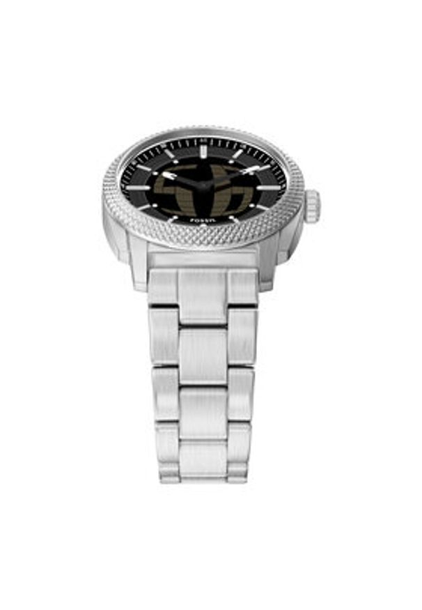 Fossil Zegarek Machine Big Tic FS6155 Srebrny. Kolor: srebrny