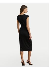 Lauren Ralph Lauren - LAUREN RALPH LAUREN Sukienka koktajlowa 200973601001 Czarny Slim Fit. Kolor: czarny. Materiał: syntetyk. Styl: wizytowy #3