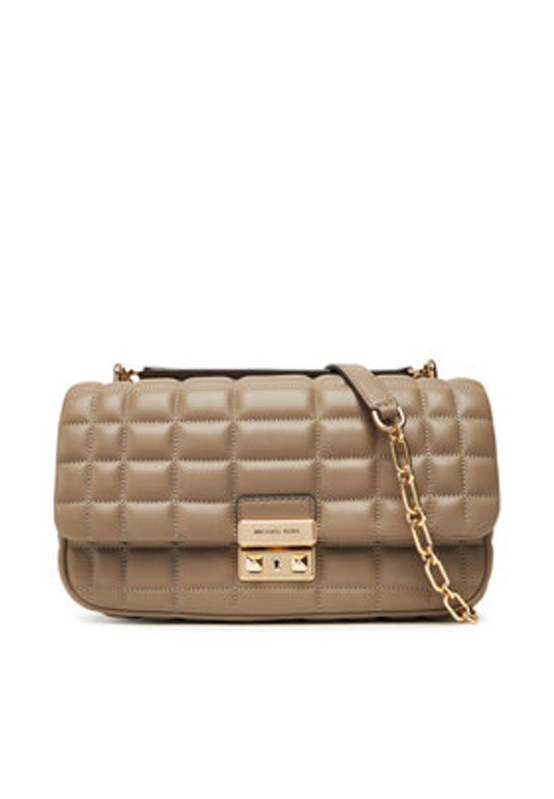 MICHAEL Michael Kors Torebka Tribeca 30R4G2RL7L Beżowy. Kolor: beżowy. Materiał: skórzane