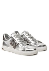 DKNY Sneakersy Abeni K3464319 Srebrny. Kolor: srebrny. Materiał: skóra #5