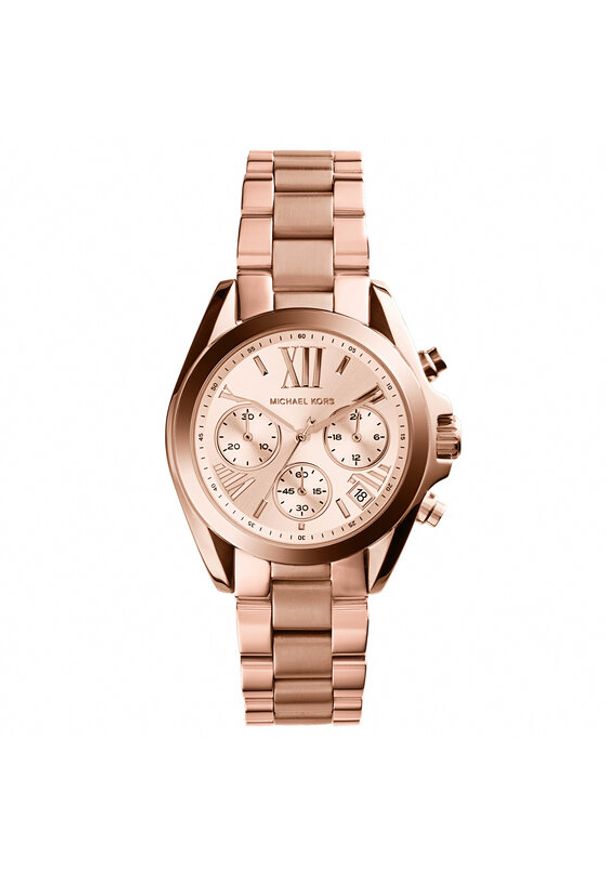 Michael Kors Zegarek Mini Bradshaw MK5799 Różowy. Kolor: różowy