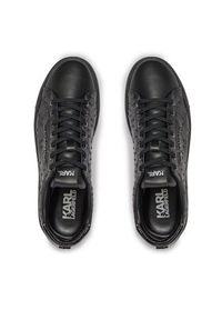 Karl Lagerfeld - KARL LAGERFELD Sneakersy KL51549A Czarny. Kolor: czarny. Materiał: skóra #5