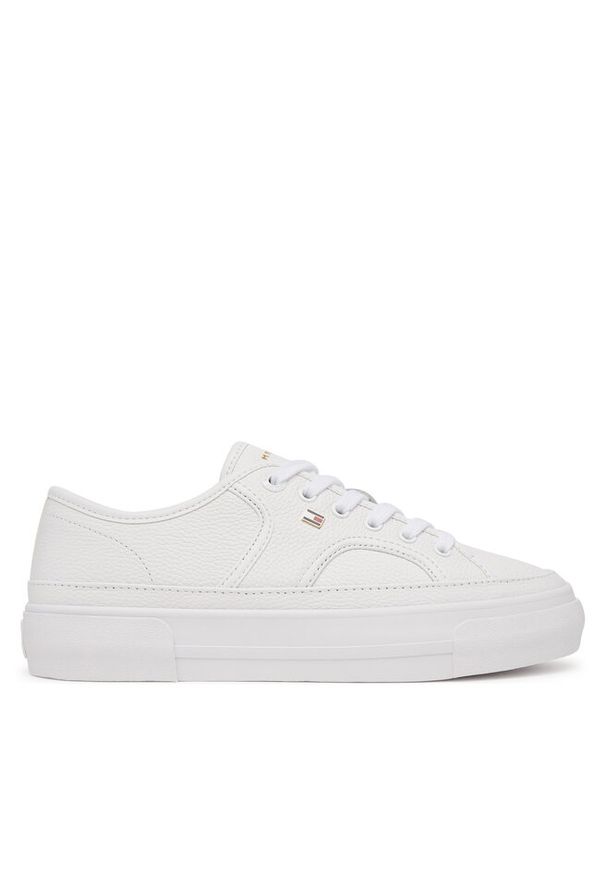 TOMMY HILFIGER - Sneakersy Tommy Hilfiger. Kolor: biały. Obcas: na platformie