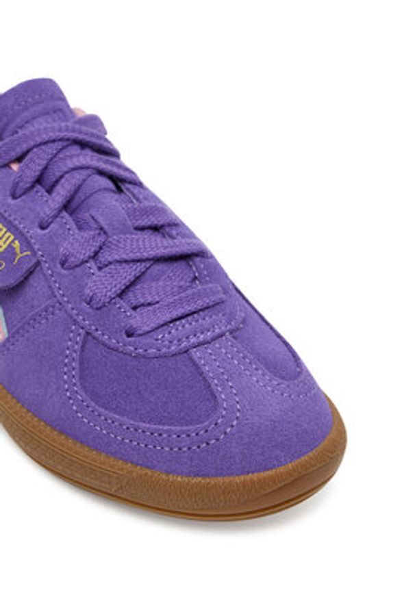 Puma Sneakersy Palermo Jr 397271 36 Fioletowy. Kolor: fioletowy. Materiał: zamsz, skóra