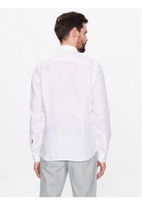 JOOP! Koszula JSH-146PAI-W 30036138 Biały Slim Fit. Kolor: biały. Materiał: len